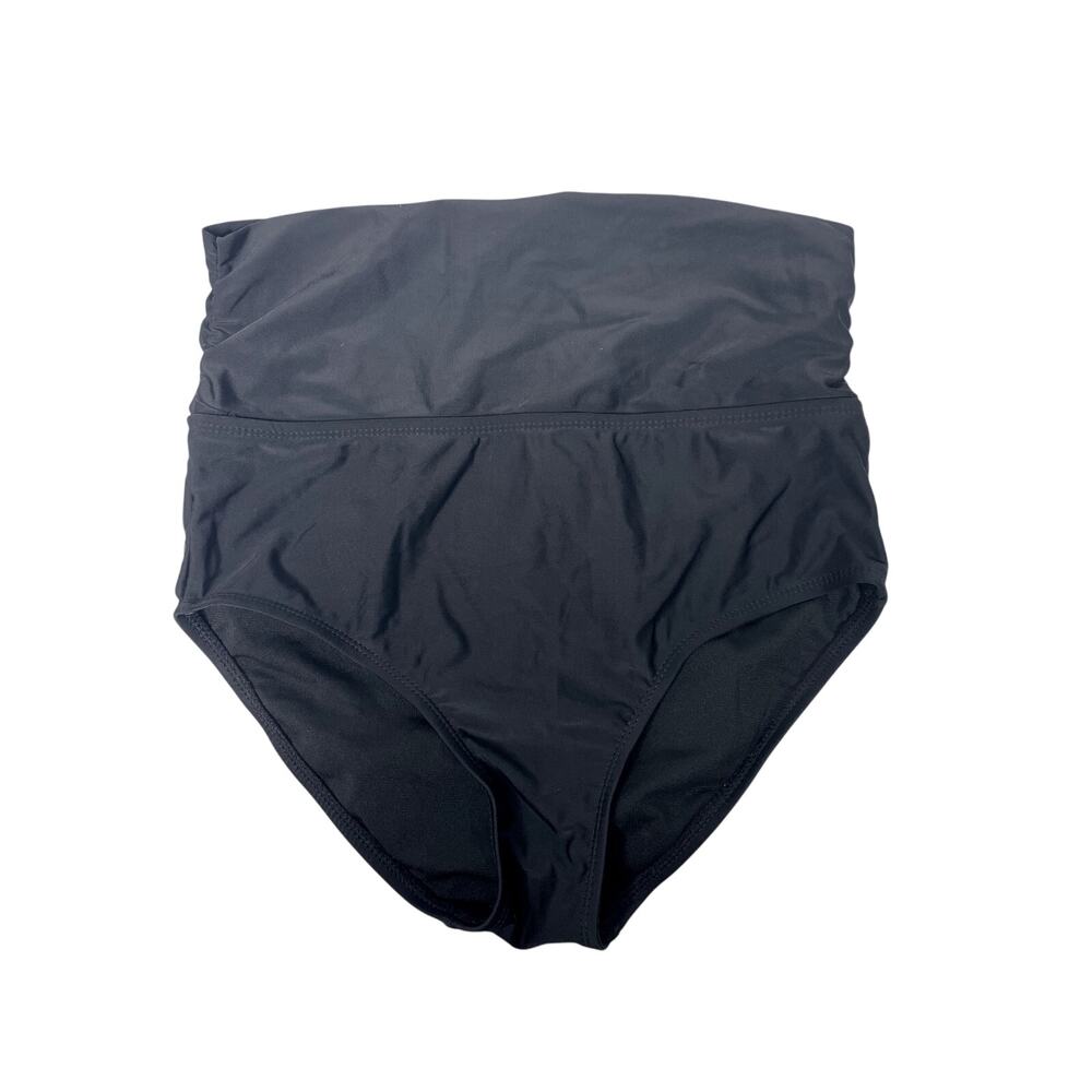 NEW Swimsuits for All high waist black bikini bottoms 8
